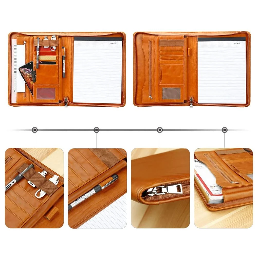 Business File Folder Leather Portfolio Business File Folder Leather Portfolio
