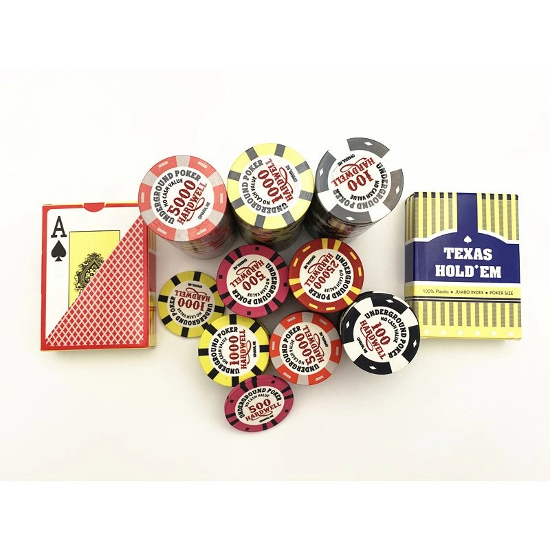 poker chips color value
