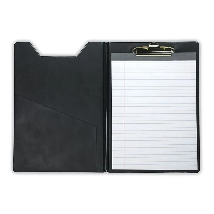 PU Leather Folder With Clip