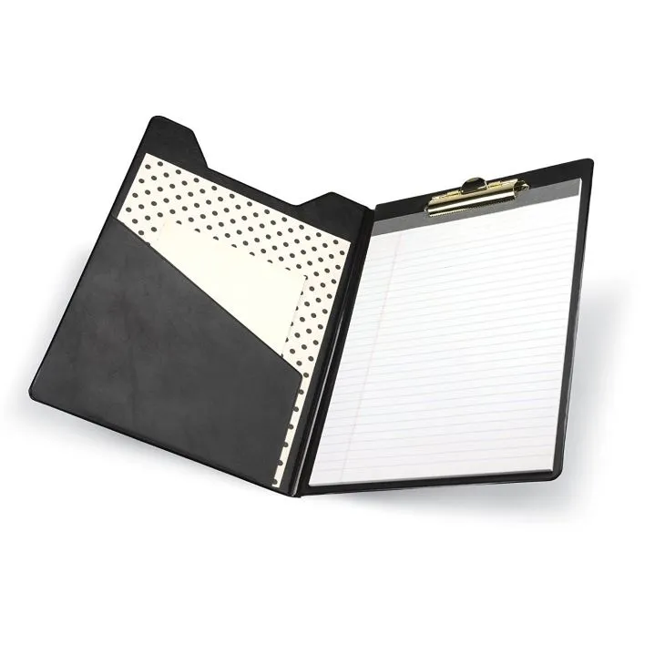 PU Leather Folder With Clip