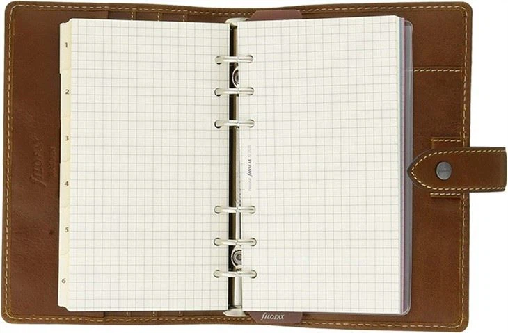leather daily planner