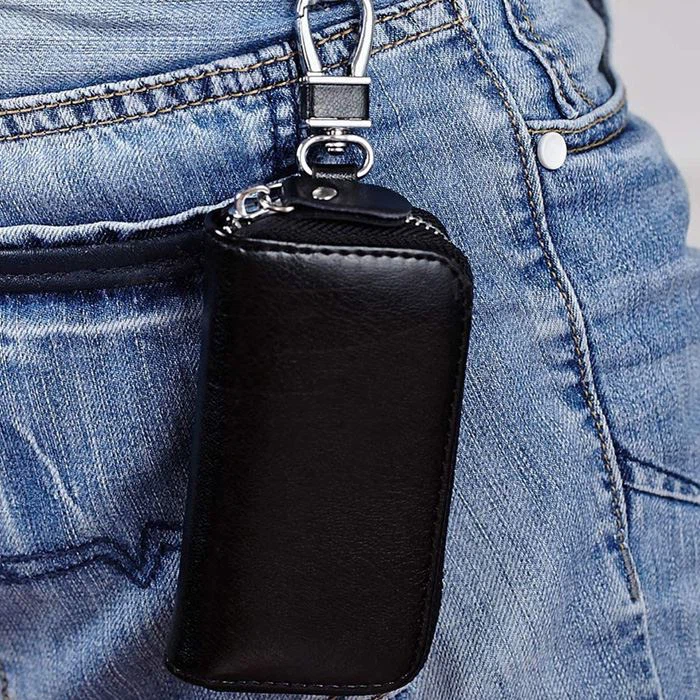 Genuine Leather Key Wallet