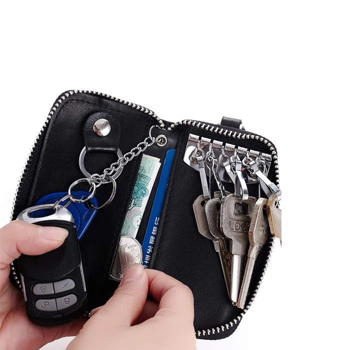 Genuine Leather Key Wallet